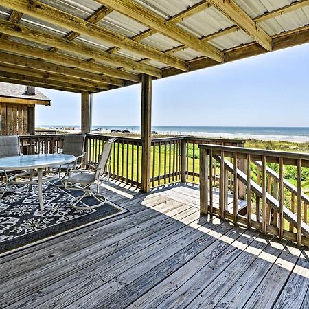 Galveston Beach House With Private Deck And Gulf Views Экстерьер фото