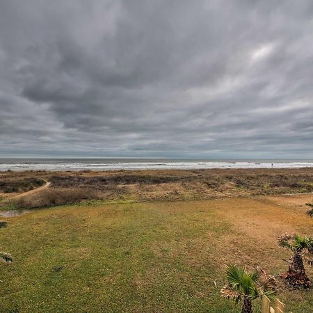 Galveston Beach House With Private Deck And Gulf Views Экстерьер фото
