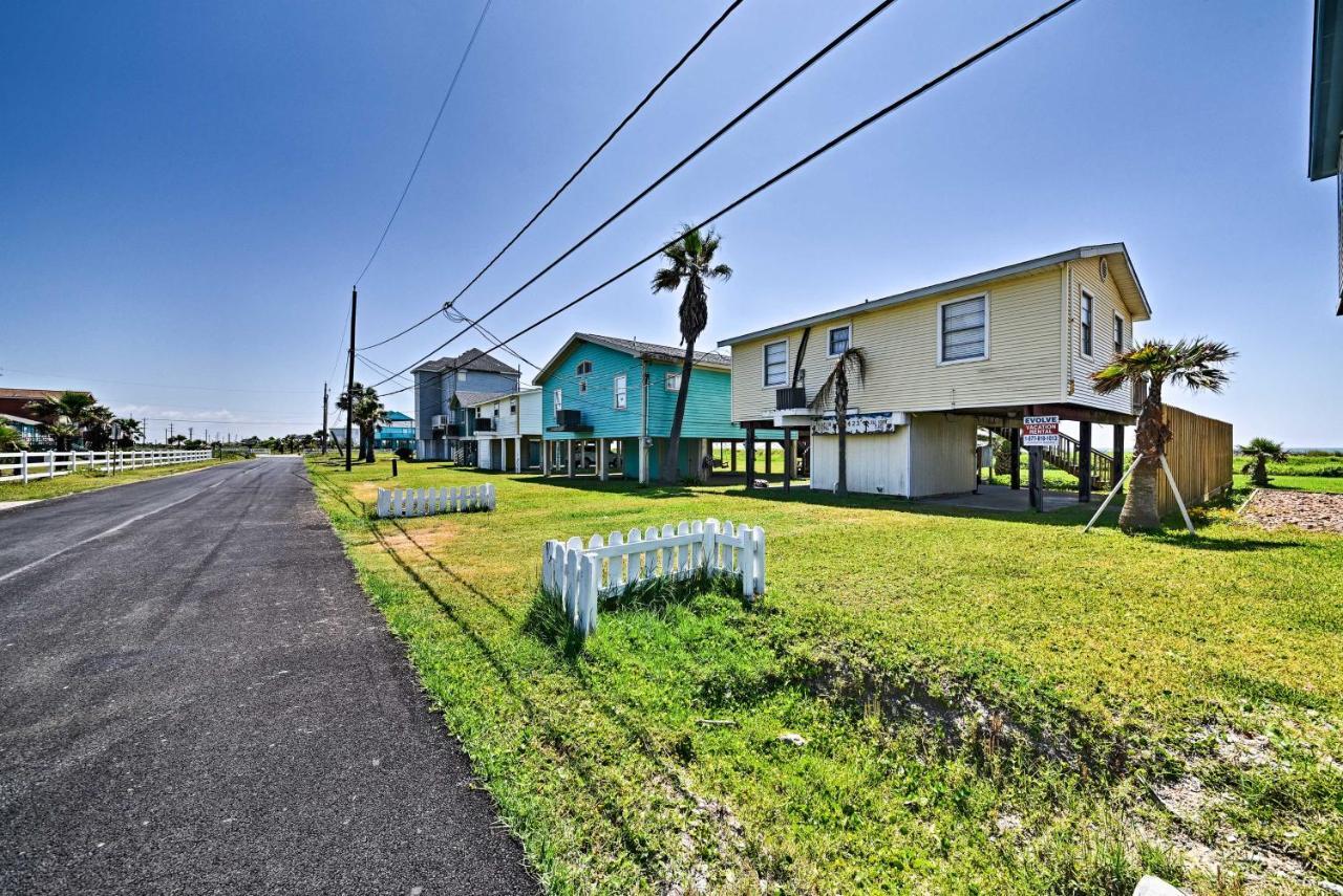 Galveston Beach House With Private Deck And Gulf Views Экстерьер фото